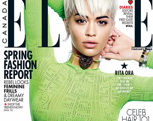 Rita Ora 21 Rita Ora parla della popolarità su Elle Canada