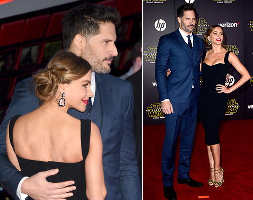 Sofia Vergara Joe Manganiello Sofia Vergara e Joe Manganiello, primo red carpet da marito e moglie