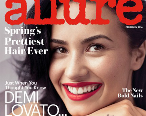 Demi Lovato Cover Demi Lovato è sexy su Allure Magazine