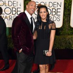 DwayneJohnson LaurenHashian 150x150 Golden Globes 2016: i look sul red carpet