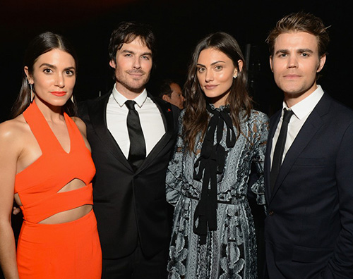 Ian Somerhalder Paul Wesley Ian Somerhalder e Paul Wesley: i fratelli Salvatore si incontrano a Culver City