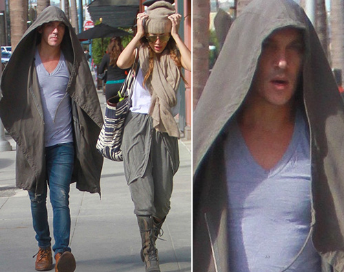 Jonathan Rhys Meyers Jonathan Rhys Meyers si nasconde dai paparazzi a Beverly Hills