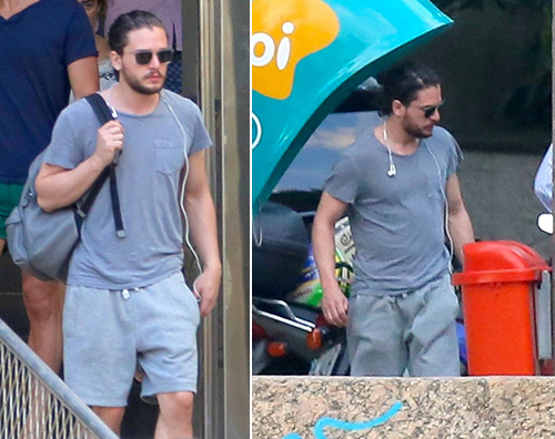 Kit Harington Kit Harington è un turista a Rio de Janeiro