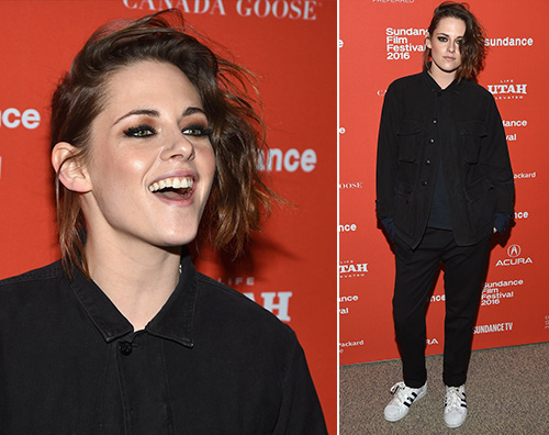 Kristen Stewart2 Kristen Stewart casual per il Sundance Film Festival 2016