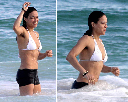 Michelle Rodriguez Michelle Rodriguez non si depila le ascelle