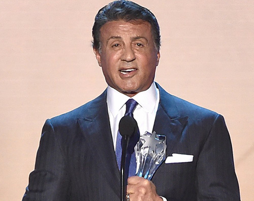 Sylvester Stallone Sylvester Stallone torta a sorpresa per i suoi 75 anni