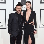 BellaHadid e TheWeeknd 150x150 Grammy Awards 2016: tutti i look sul red carpet