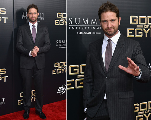 Gerard Butler Gerard Butler presenta Gods of Egypt a New York