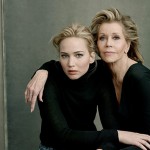 JenniferLawrence JaneFonda 150x150 Le attrici premio Oscar star della nuova cover di Vanity Fair