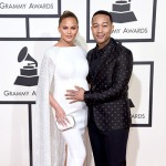 JohnLegend ChrissyTeigen 150x150 Grammy Awards 2016: tutti i look sul red carpet