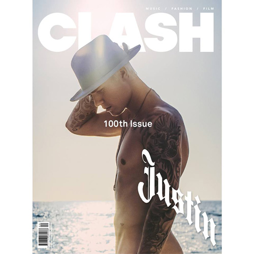 Justin Justin Bieber è sulla cover di Clash Magazine