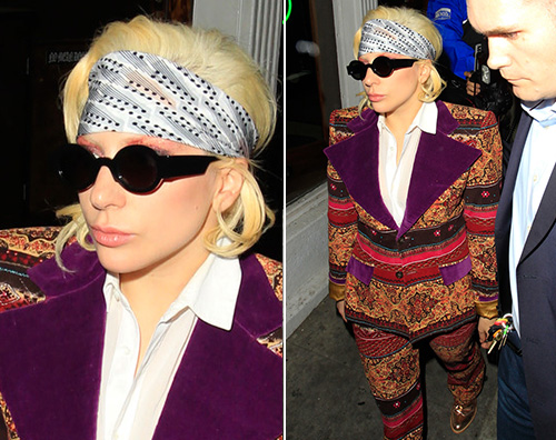 Lady Gaga1 Lady Gaga torna ai suoi look stravaganti