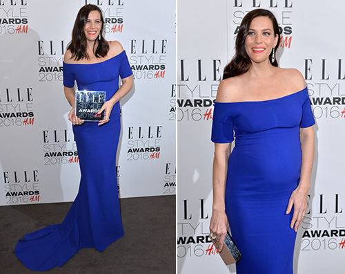 Liv Tyler Liv Tyler col pancione agli Elle Style Awards 2016