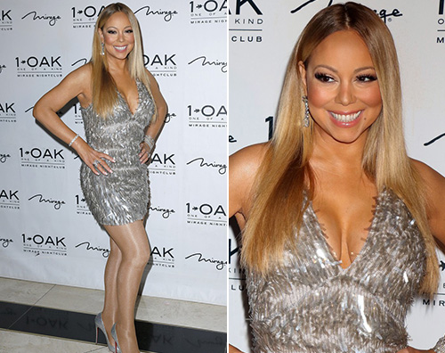 Mariah Carey Mariah Carey scintillante a Las Vegas