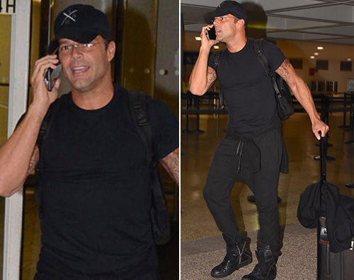 Ricky Martin 2 Ricky Martin medita sulla spiaggia