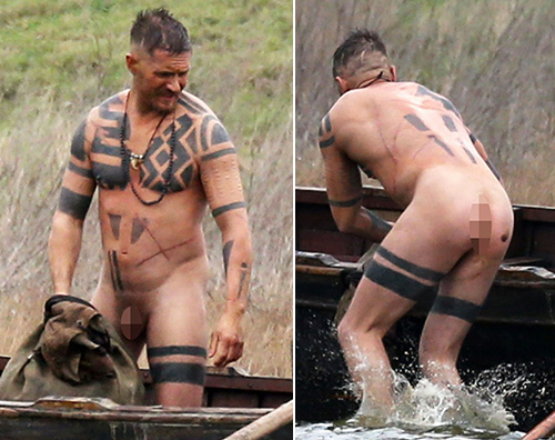 Tom Hardy Tom Hardy è hot sul set di Taboo