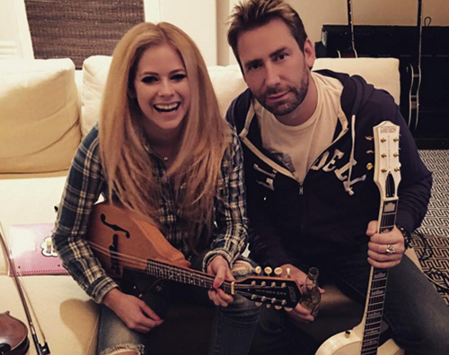 Avril Lavigne Chad Kroeger Chad Kroeger ed Avril Lavigne insieme su Instagram