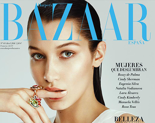 Bella Hadid 3 Bella Hadidi è hot per Harpers Bazaar