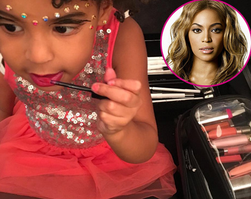 Beyonce Blue Ivy Blue Ivy è già vanitosa