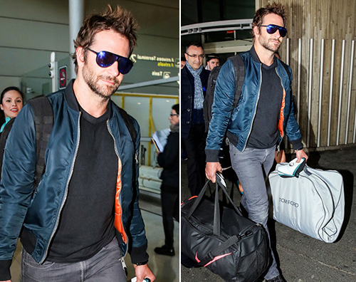 Bradley Cooper Bradley Cooper arriva a Parigi