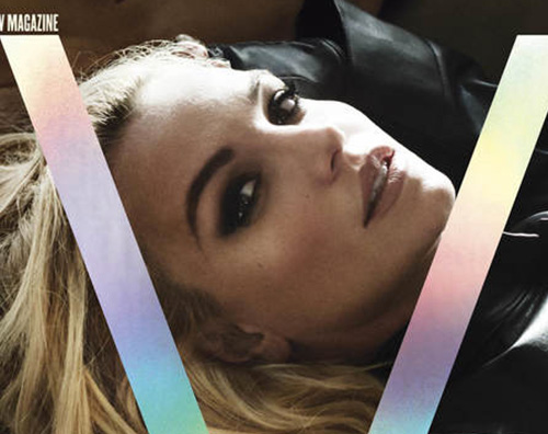 Britney Spears 2 Britney Spears maliziosa sulla cover numero 100 di V Magazine