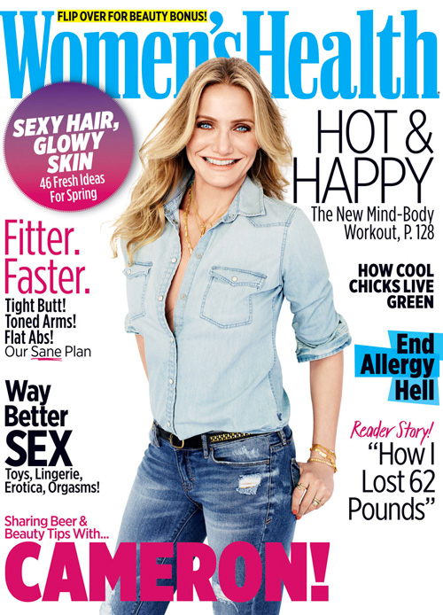 Cameron Diaz 2 Cameron Diaz parla di menopausa e fertilità su Womens Helath