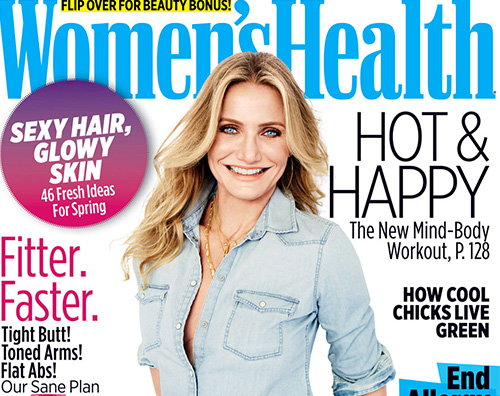 Cameron Diaz Cameron Diaz parla di menopausa e fertilità su Womens Helath