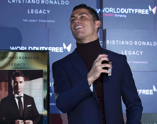 Cristiano Ronaldo 2 Cristiano Ronaldo a Madrid per il lancio di Legacy