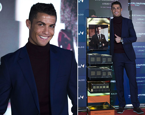 Cristiano Ronaldo Cristiano Ronaldo a Madrid per il lancio di Legacy