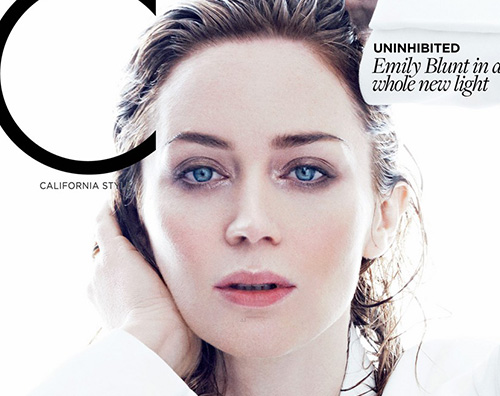 Emily Blunt 2 1 Emily Blunt parla della sua seconda gravidanza su C Magazine