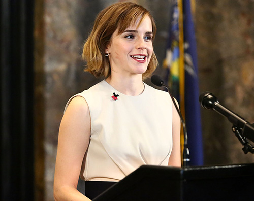 Emma Watson parla di pari opportunità nella giornata internazionale della donna