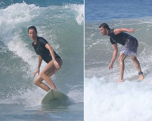 Gisele Tom brady Gisele Bundchen e Tom Brady fanno surf in Costa Rica