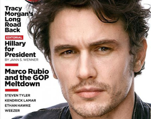 James Franco 1 James Franco si racconta su Rollig Stone di Aprile