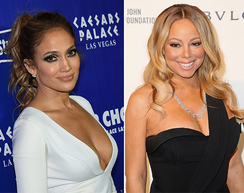 Jennifer Mariah Jennifer Lopez e Mariah Carey: battibecchi a distanza tra primedonne