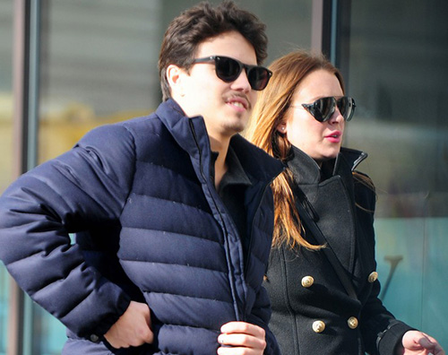 Lindsay Lohan 2 1 Lindsay Lohan a Londra con Egor Tarabasov