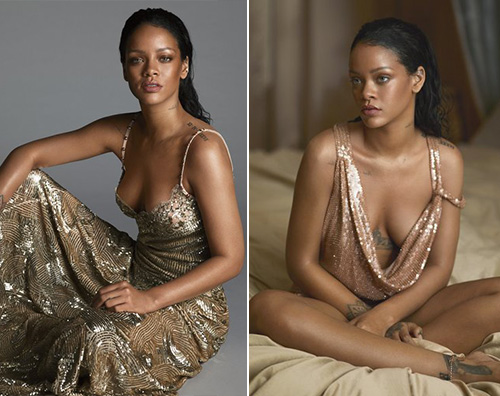 Rihanna 2 1 Rihanna è la musa di aprile su Vogue