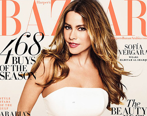 Sofia Vergara Cover Sofia Vergara parla della maternità su Harpers Bazaar Arabia