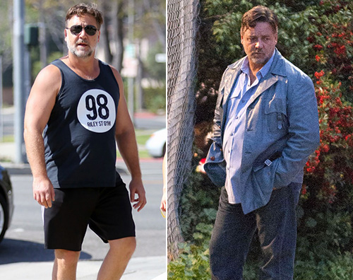 russell crowe Russell Crowe: Ho perso 23 kg