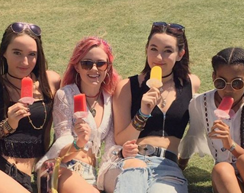 Ava Phillippe 2 Ava Phillippe al Coachella con le amiche