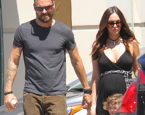 Brain Megan Brian Austin Green è il padre del terzo figlio di Megan Fox