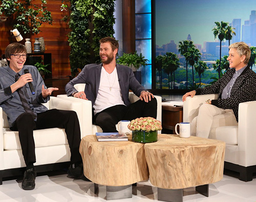 Chris Hemsworth 2 Chris Hemsworth incontra il fan che ha ritrovato il suo portafogli