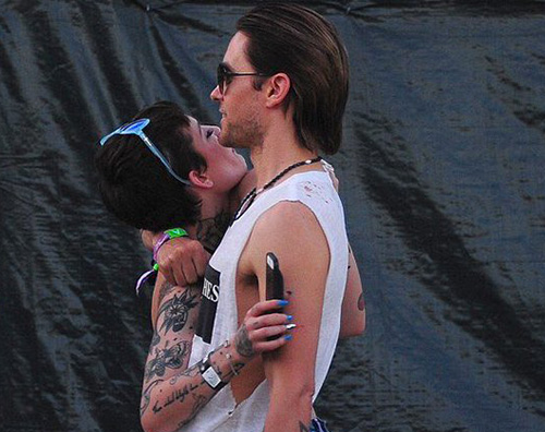 Jared Leto 2 Jared Leto al Coachella flirta con Halsey