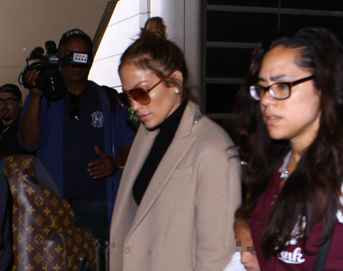 Jennifer lopez 2 Jennifer Lopez viaggia con i suoi bambini