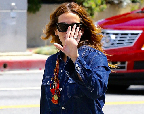 Juliah Julia Roberts ed il look improponibile a Santa Monica