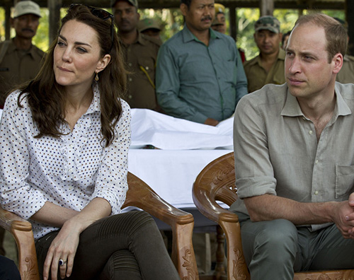 Kate William Tutti i look sfoggiati da Kate Middleton in India