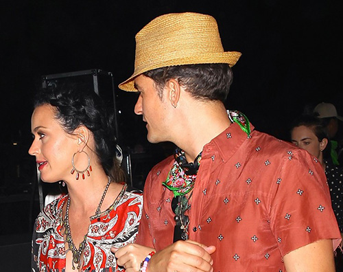 Katy Orlando 1 Katy Perry e Orlando Bloom in coppia al Coachella