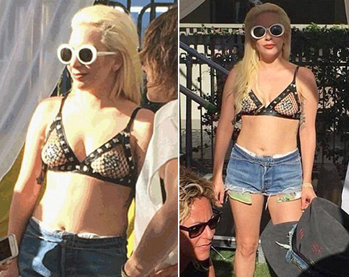 Lady Gaga Lady Gaga, party in piscina nel weekend