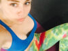 Miley Cyrus, selfie dopo lo yoga