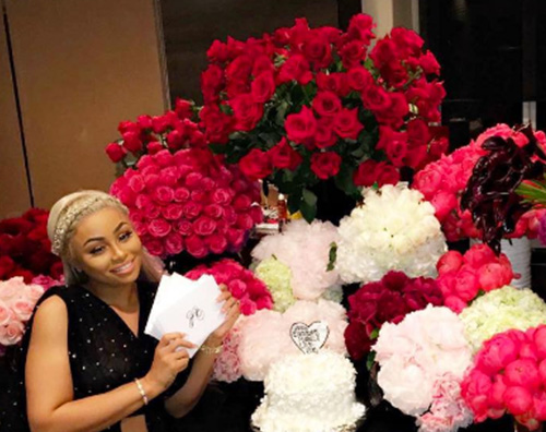 Blac Chyna Rob Kardashian: 28 mazzi di rose per i 28 anni di Blac Chyna