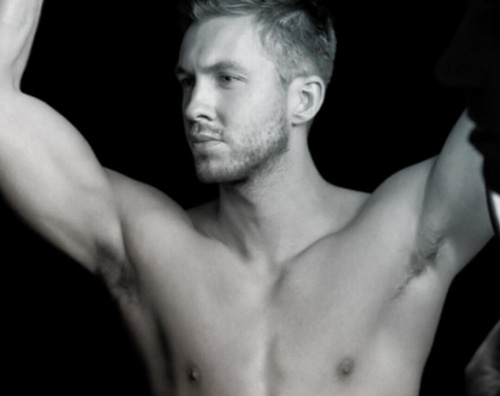 Calvin Harris cover Calvin Harris mostra il fisico su Instagram